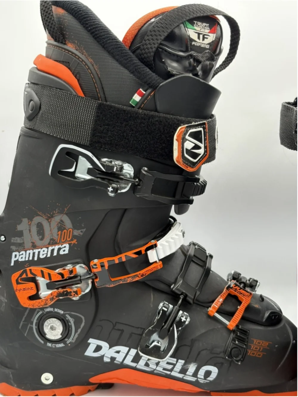 DALBELLO PANTERA 100 Downhill SKI BOOTS US 9.5 Size 27.5